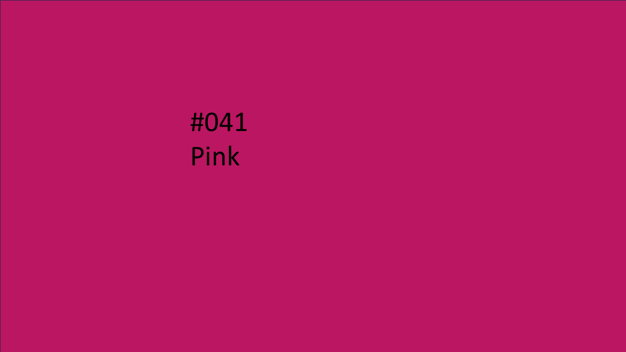 Oracal 751C - #041 Pink