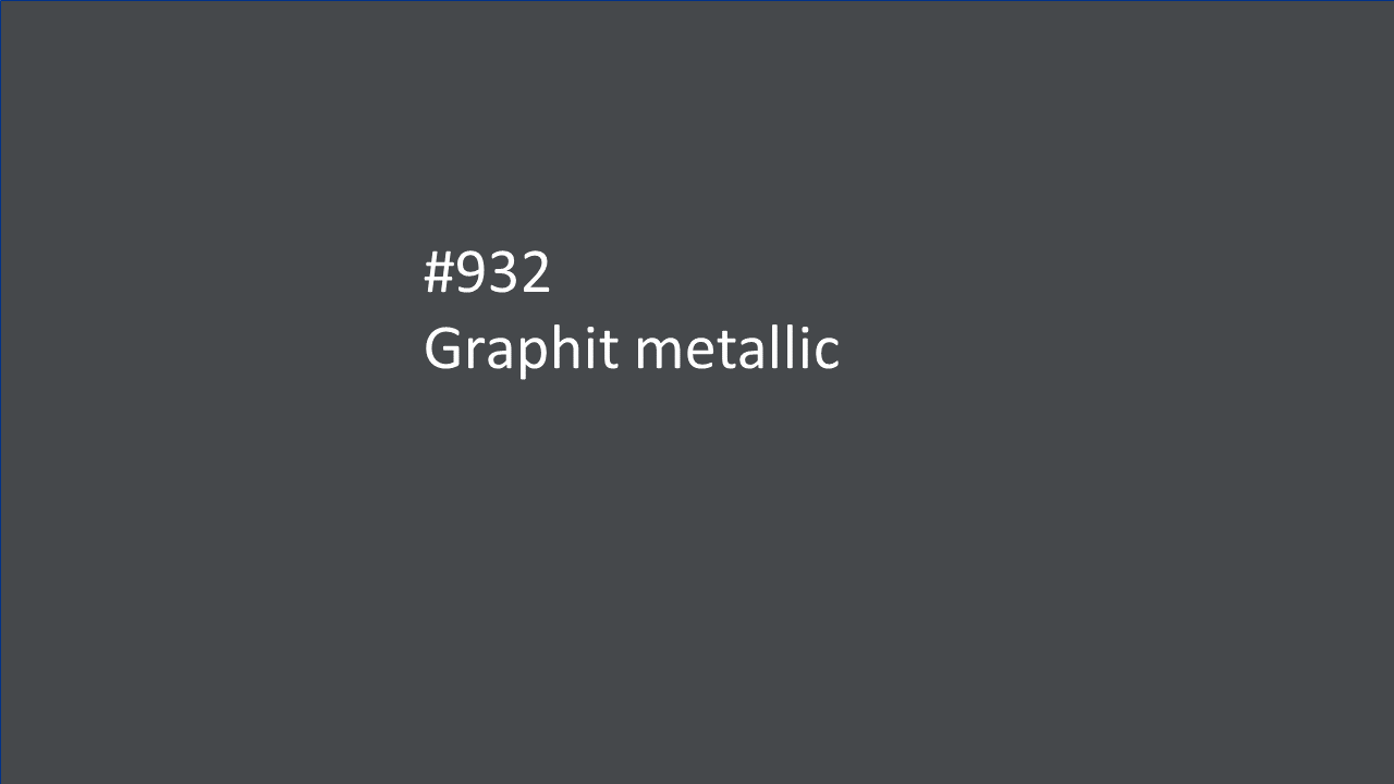 Oracal 751C - #932 Graphit metallic